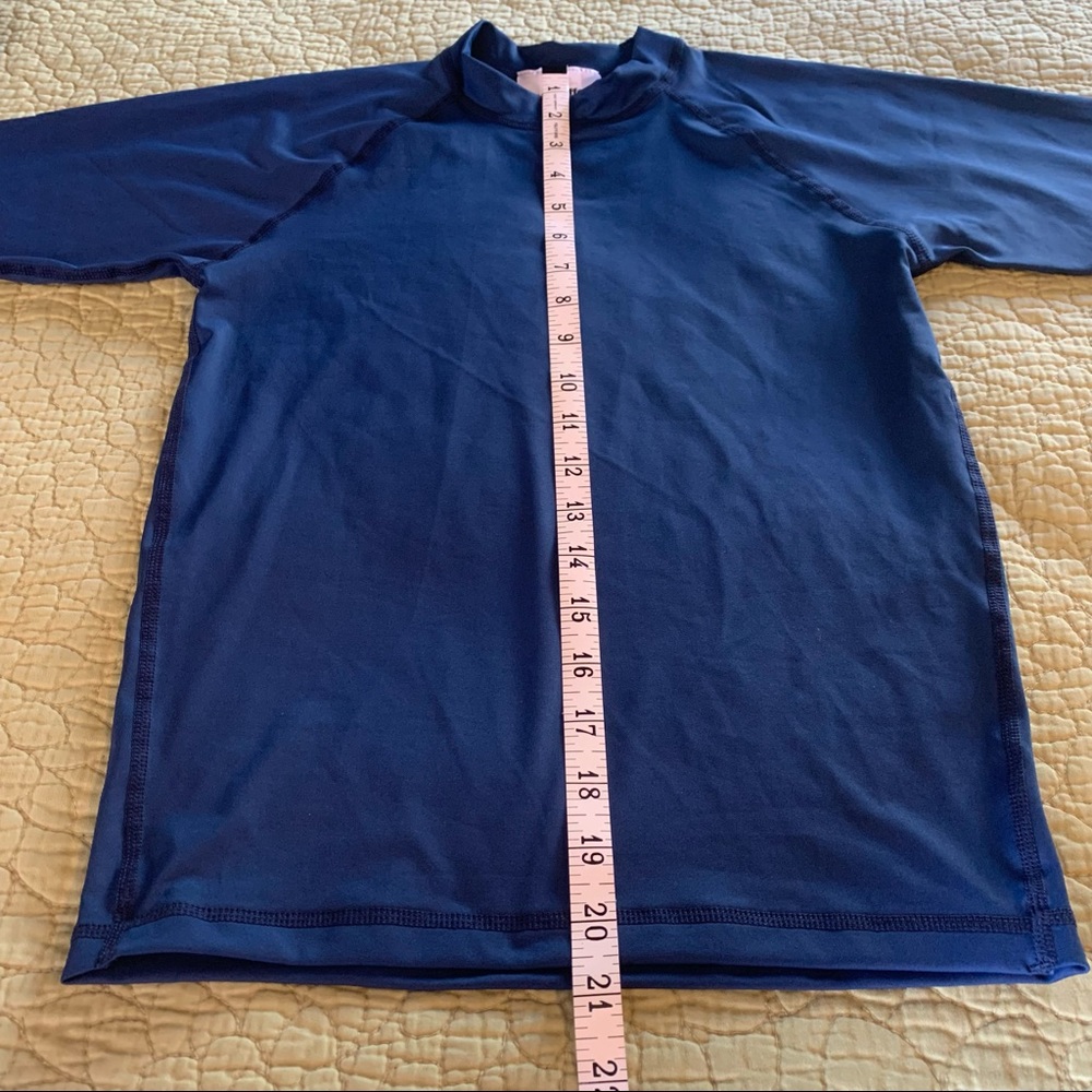 Kids Blue SPF Rashguard Size Large - Picture 6 of 8